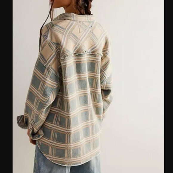 We The Free Arizona Sky Jacquard Plaid Shirt - Picture 2 of 9